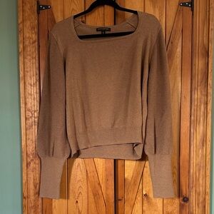 Banana Republic Tan Crew Neck Sweater